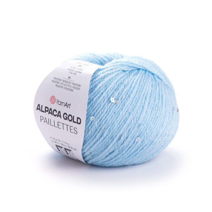 YARNART ALPACA GOLD PAILLETTES